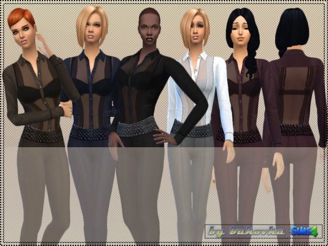 Sims 4 Business clothes set at Bukovka