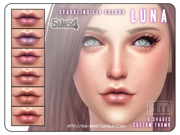 Sims 4 Sparkling Lip Colour by Screaming Mustard at TSR