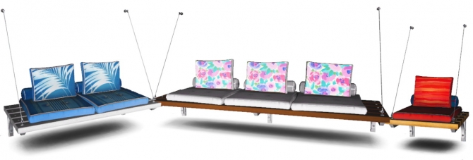Sims 4 Holy Simolys sofa, love seat, and chair conversions at Dockamorpher CHUMCHA