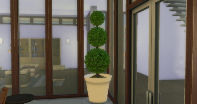 Sims 4 Potted Plant in Spiral Elegance by AdonisPluto at Mod The Sims