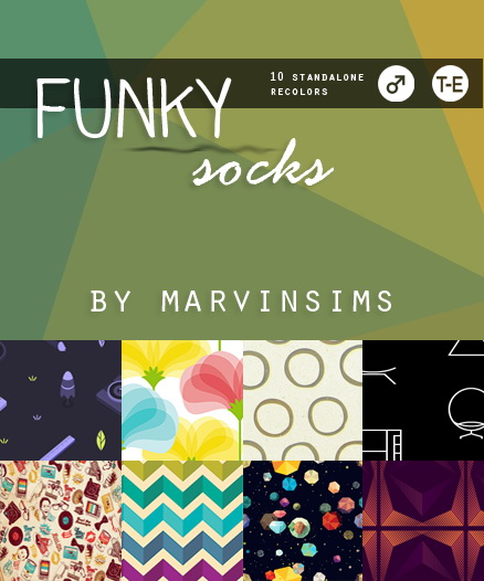 Sims 4 Funky Socks at Marvin Sims