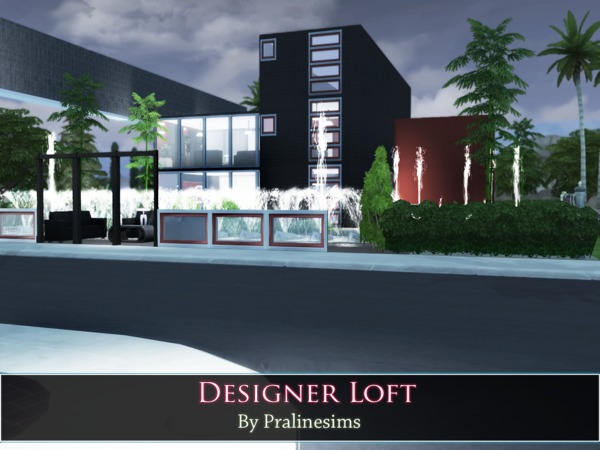 Sims 4 Designer Loft 2 by Pralinesims at TSR