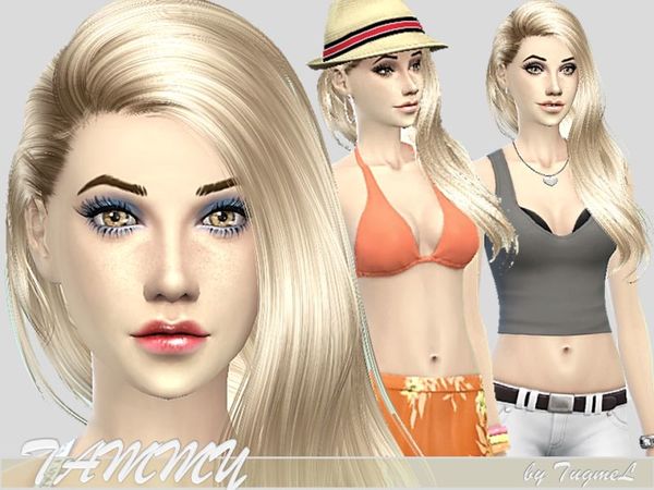 Sims 4 Tammy by TugmeL at TSR