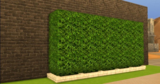 Sims 4 The Sims 2 Hedges by AdonisPluto at Mod The Sims