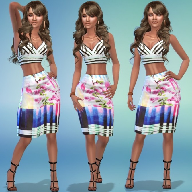 Sims 4 Keisha Strauss by PopulationSims at Sims 4 Caliente
