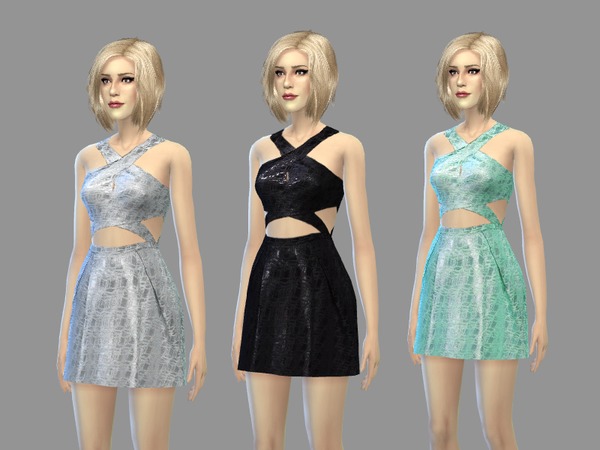 Sims 4 Merida dress by April at TSR