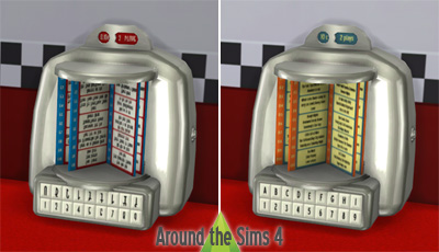 Sims 4 Functional jukebox & Popcorn Machine decorative at Around the Sims 4
