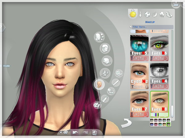 Sims 4 Crystal Clear Eyes by tsminh 3 at TSR