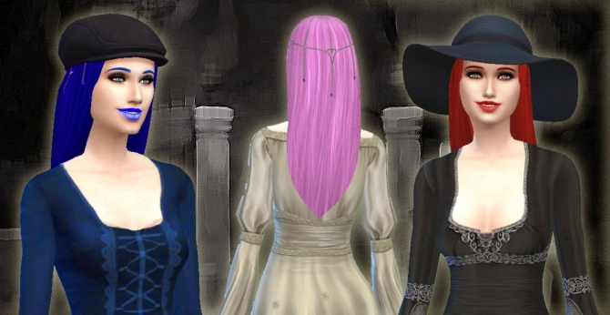 Sims 4 TS2 Vampire Hair Conversion at My Stuff