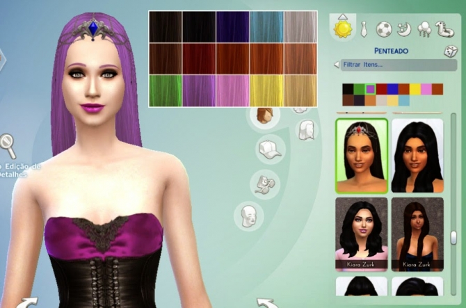 Sims 4 TS2 Vampire Hair Conversion at My Stuff