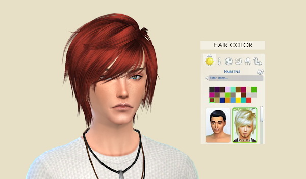 Sims 4 Hayden Xavier at One Billion Pixels