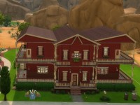 Scarlet Manor by BallerinaFeet at Mod The Sims