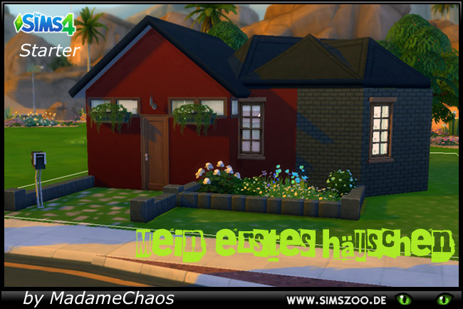 Sims 4 My first little house by Madame Chaos at Blacky’s Sims Zoo
