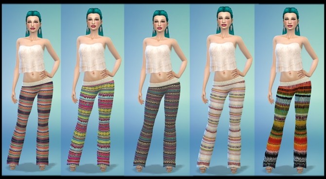 Sims 4 Pants recolors at Tacha 75
