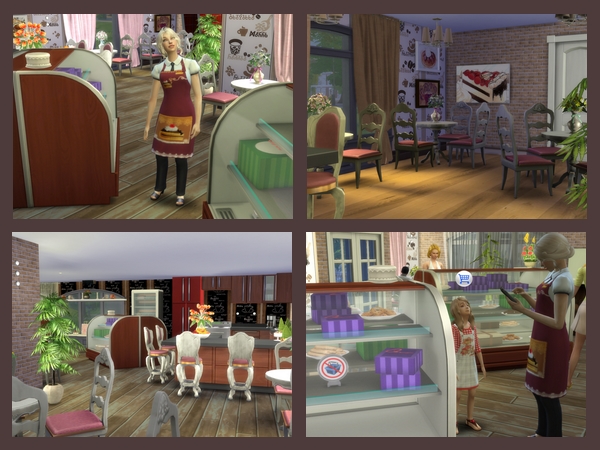 Sims 4 Foodies Shop by Maxi Sims at Akisima