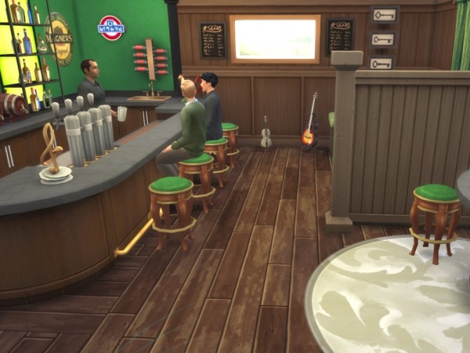 Sims 4 Irish Pub at Leander Belgraves