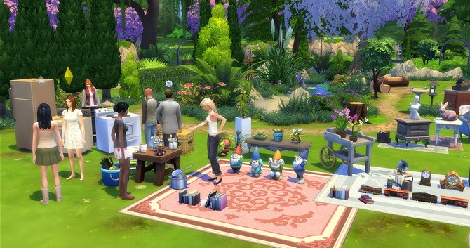 Sims 4 Spring Garage Sale at Studio Sims Creation