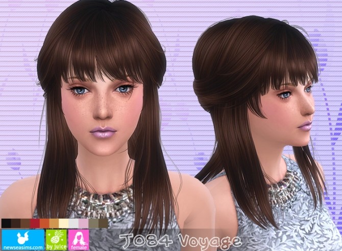 Sims 4 J084 Voyage hair (Pay) at Newsea Sims 4