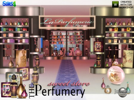 Perfumery sweet store by jomsims at TSR