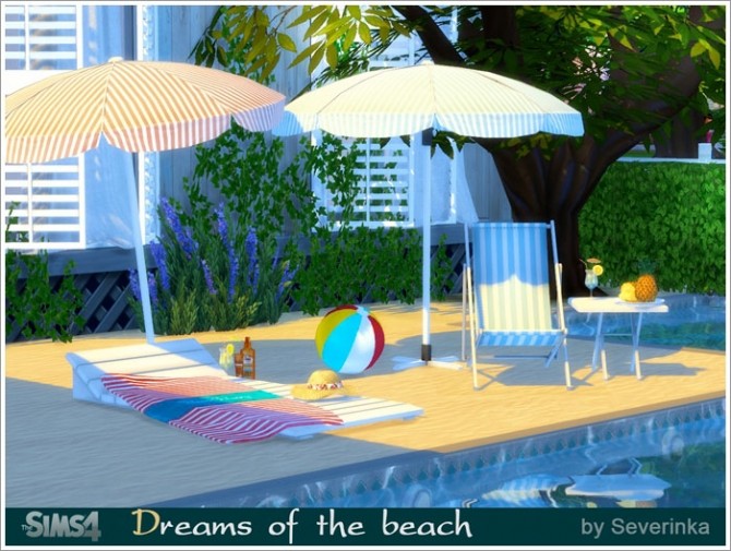 Sims 4 Dreams of the beach at Sims by Severinka