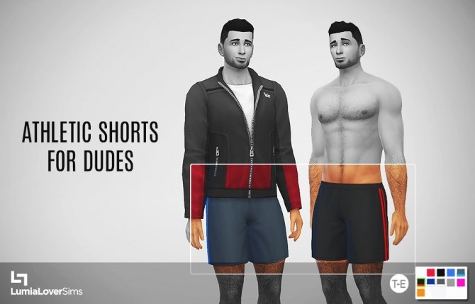 Sims 4 Athletic shorts at LumiaLover Sims