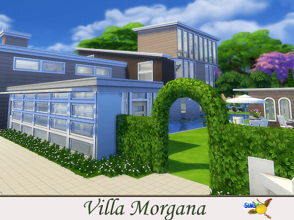 Sims 4 Villa Morgana by Evi at TSR