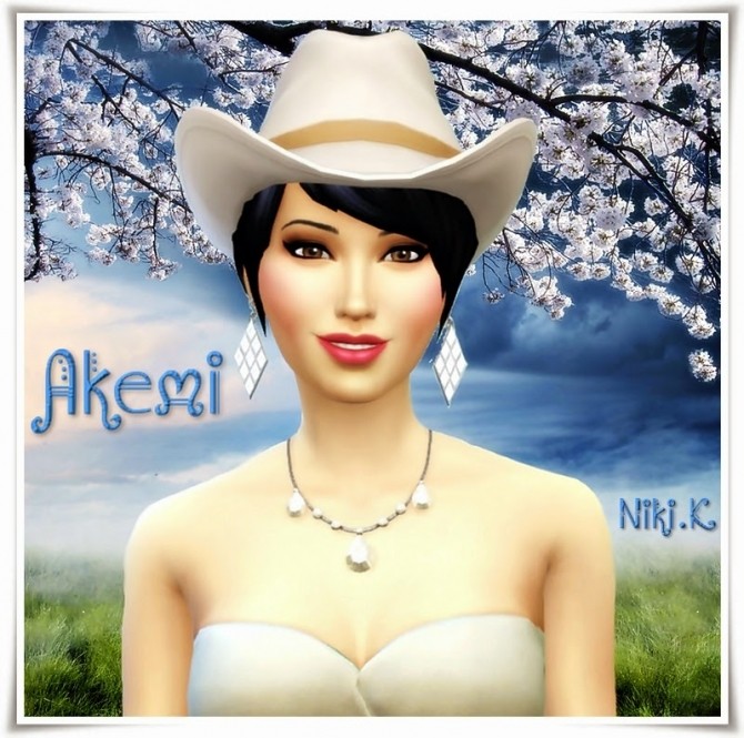 Sims 4 Akemi at Niki.K Sims