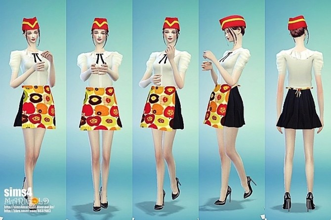 Sims 4 Female ACC apron at Marigold