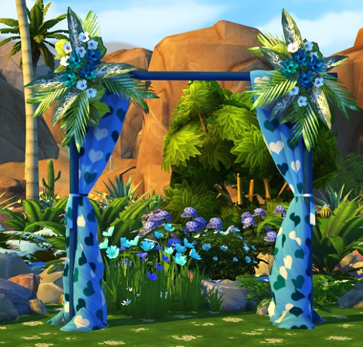 Fully Functional Wedding Arches At Soloriya Sims 4 Updates 6504