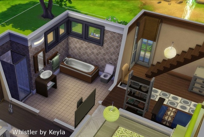 Sims 4 Whistler house at Keyla Sims