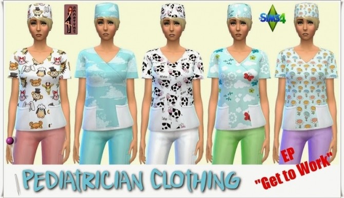 Sims 4 Pediatrician Clothing at Annett’s Sims 4 Welt