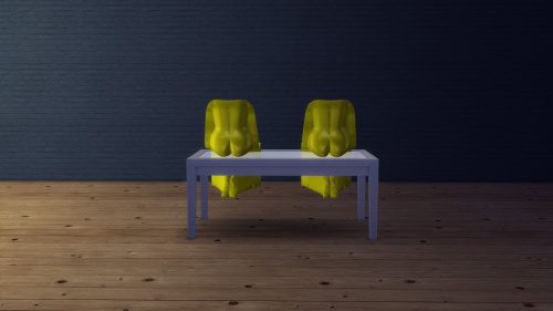 Sims 4 Her chair at Meinkatz Creations