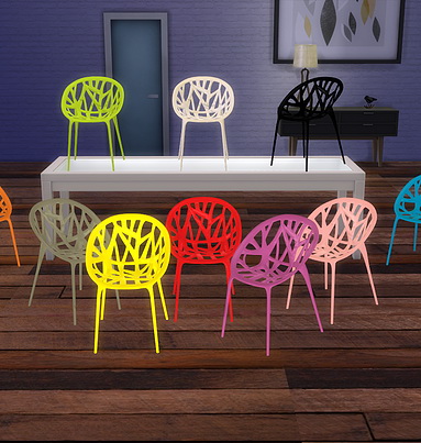 Sims 4 Vegetal chair at Meinkatz Creations