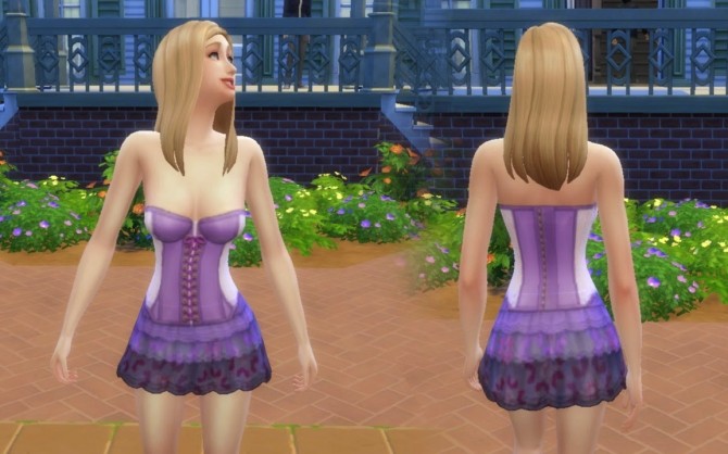 Sims 4 Renewed Skirt by Kiara at My Stuff