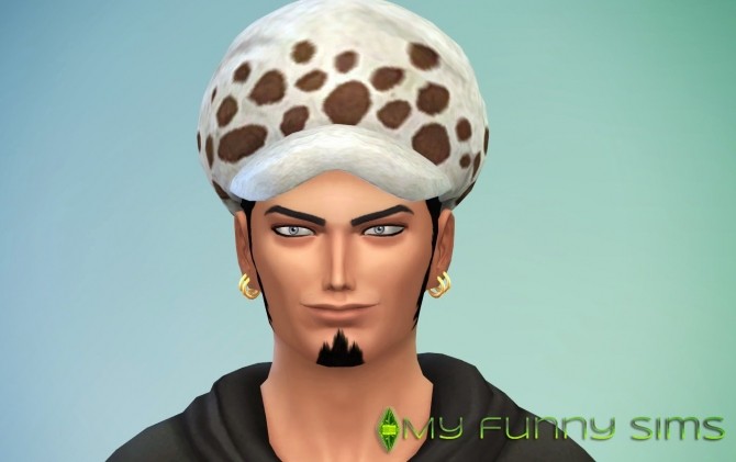 Sims 4 Law Trafalgar Hat at My Funny Sims