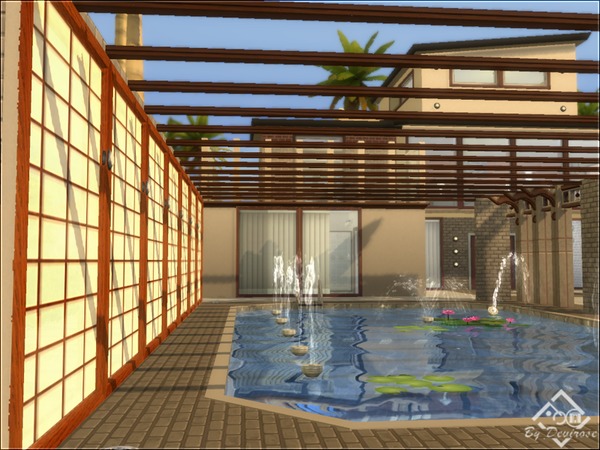 Sims 4 Desert Sun 24 house by Devirose at TSR