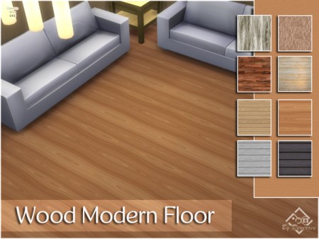Wood Modern Floor by Devirose at TSR » Sims 4 Updates