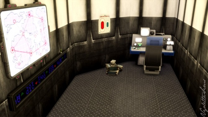 Sims 4 22 walls Spaceship styles at Mandarina’s Sim World