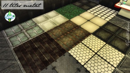 11 tiles metal Spaceship styles at Mandarina’s Sim World
