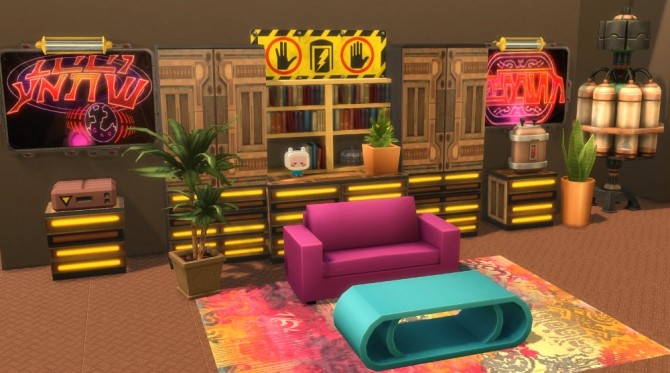 Sims 4 SciFi Furniture at Leander Belgraves
