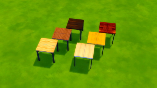 Sims 4 Wooden Gaming Tables at Marvin Sims