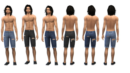 Sims 4 Get To Work Male Roll Ups Retextured at Julietoon – Julie J