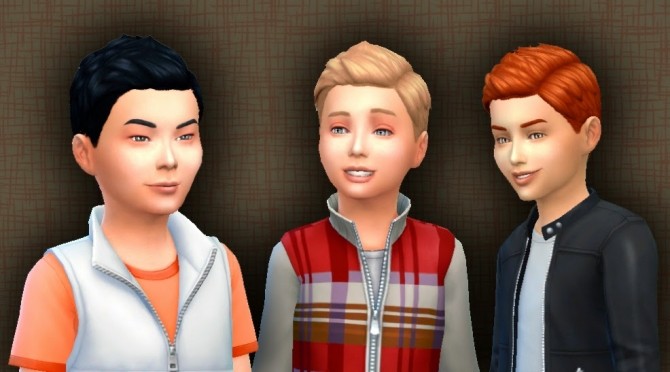 Sims 4 Short Swept for Boys at My Stuff