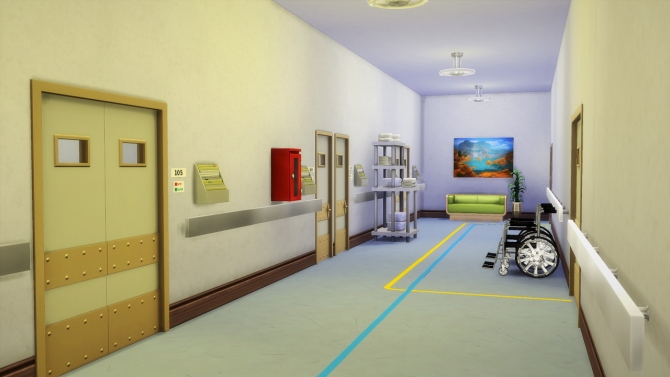 Corridor deco at Budgie2budgie » Sims 4 Updates