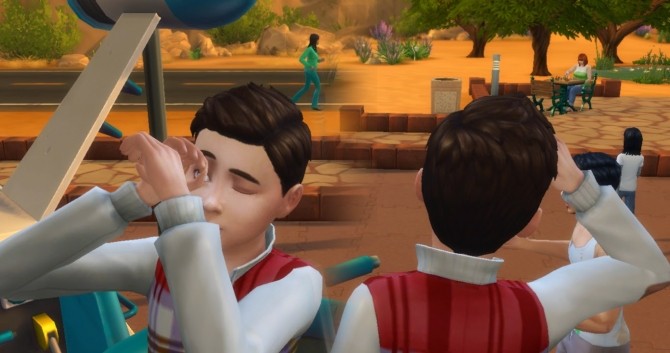 Sims 4 Short Swept for Boys at My Stuff