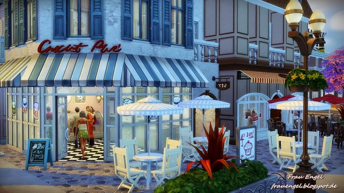 Sims 4 Pastry Shop at Frau Engel