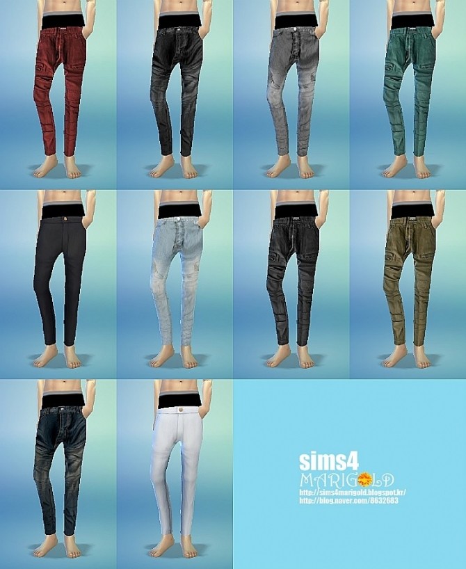Sims 4 Sagging pants at Marigold