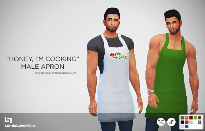 Male Apron At Lumialover Sims Sims 4 Updates