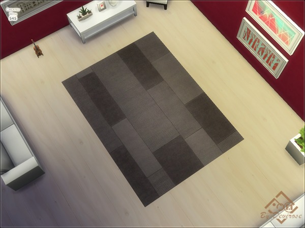 Sims 4 Modern Glam Rugs by Devirose at TSR