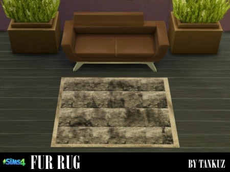 Fur Rugs at Tankuz Sims4
